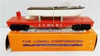 Lionel No 6501 Jet Motor Boat Transport Car