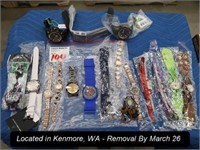 LOT, ASSORTED WATCHES