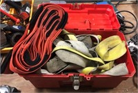 Tool Box With Lifting Straps & Ratchet Tie Downs