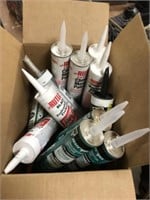 Box of Construction Adhesive (Assorted Types)