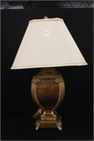 Contemporary Lamp w/ pineapple finel