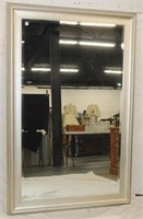 Silver framed Large Mirror
