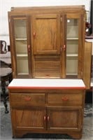 Refinished Hoosier Cabinet by Keystone Cabinets