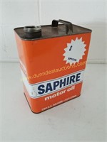 Sapphire Motor Oil 1 Gallon Can