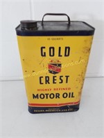 GoldCrest Motor  Oil 10 Quart Can