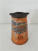 Perfect Motor Oil Open Top 2 Quart Pour Can