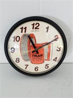 Fram Battery Powered Wall Clock 14" Round