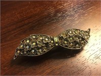 Vintage Opal Filigree Barrette