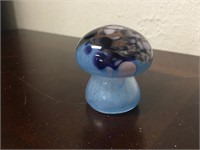 Murano Art Glass Mushroom Paperweight