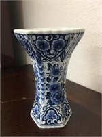 Vintage Delft Blue Vase