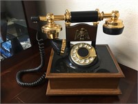 Vintage American Eagle Dial Phone - WORKS