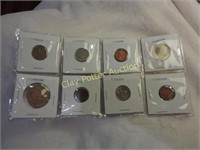 Foreign Coins in Sleeve