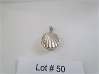 Silver Shell Pendant