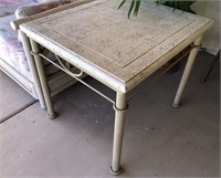 Choice: side or coffee patio table