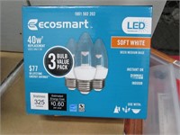 Eco Smart 40w Replacement Bulb 3 Pack