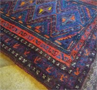 Hand Woven Geometric Entrance Rug