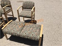 2pc Chair and Ottoman