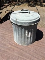 Metal Canister w/ Handle & Lid