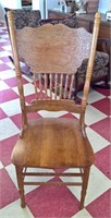 Ornate Spindle Back Chair
