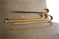 Assortment of canes