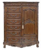 LARGE Ornate MIchael Amini Tresor Armoire Dresser