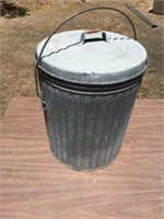 Aluminum Bucket w/ Handle & Lid