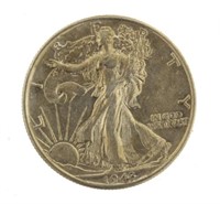 1943 BU Walking Liberty Silver Half Dollar