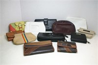 Grouping of 12 wallets & hand purses; some never