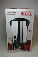 Regal 10 to 30 cup coffee maker