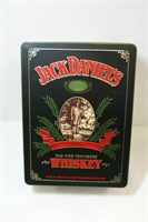 Very nice decorated Jack Daniel's Whiskey Tin ;