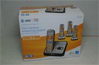 Uniden 3 handset answering machine; has 3 headsets