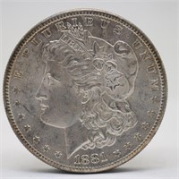 1881-S Morgan Silver Dollar - Unc