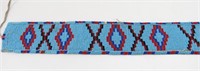 Navajo Native American Beaded Cloth Belt circa1920