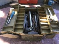 Tool Box with a Variety of Tools
