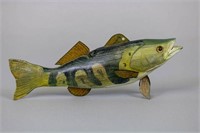 Rare 8" Perch Fish Spearing Decoy by Travis Kober