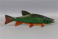 AJ Downey IV 20" Brook Trout Fish Spearing Decoy,