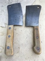 2 Meat Cleavers