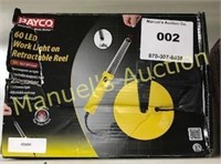 BAYCO 60 LED WORKLIGHT ON RETRACTABLE REEL