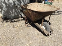 Single Wheeled Wheel Barrel