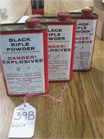 3 Can of Black Powder (F- FF- FFF)