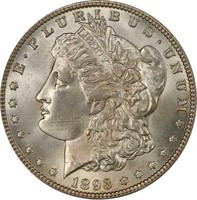 $1 1893-O PCGS MS64 CAC