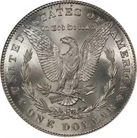$1 1878 7 TF, REVERSE OF 1878. PCGS MS66+ CAC