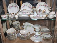 49pcs Hand Painted China including Limoges,