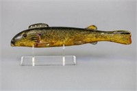 Oscar Peterson 9" Sucker Fish Spearing Decoy,