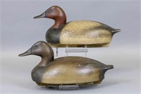 Pair Of Hen & Drake Wildfowler Canvasback Duck