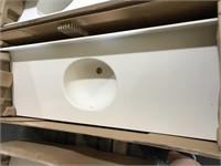 61" Corian type Vanity top