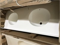 61" Corian type Vanity top