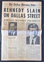 Kennedy Assassination Partial Dallas Morning News