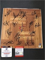 2016/2017 Cleveland Cavaliers signed floor tile