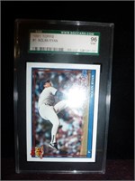 1991 Topps #1 Nolan Ryan Graded Baseball Card